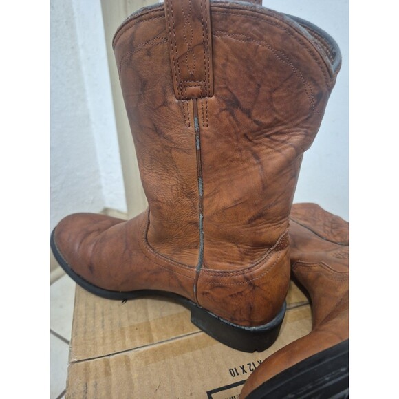 Ariat Roper Boots Men\'s Size  8D Brown Leather Cowboy Western 35503 main image 6